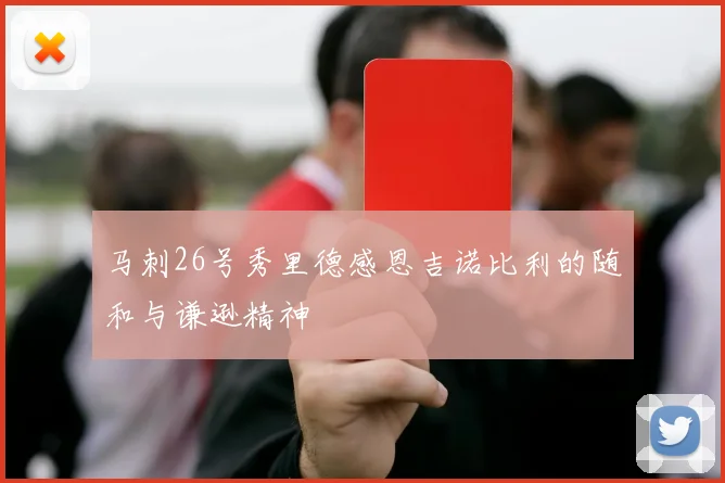 马刺26号秀里德感恩吉诺比利的随和与谦逊精神